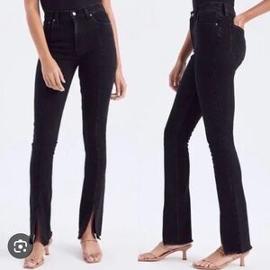 Abercrombie & Fitch Black Flare Jeans